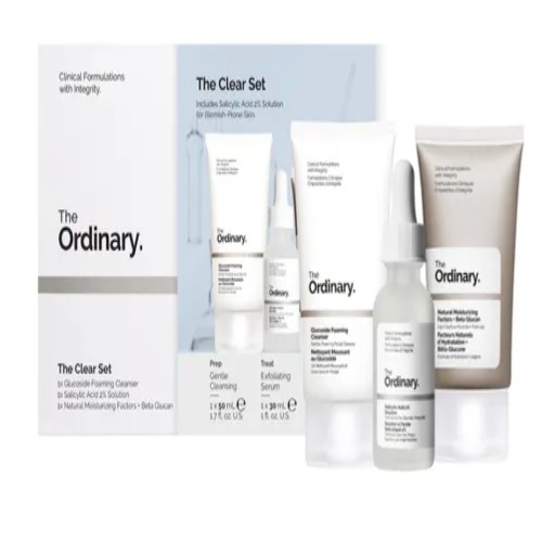 Te Ordinary Clear Skin Set $25